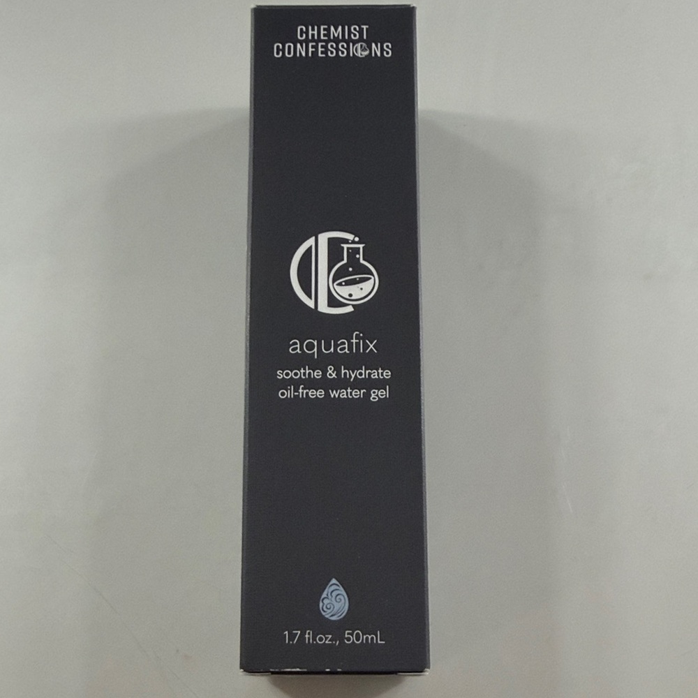 Chemist Confessions Aquafix Oil-Free Water Gel 50ml 1.7oz NEW